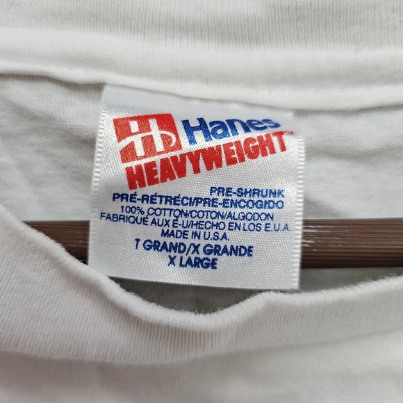 Vintage 1992 single stitch human i tees tshirt animal welfare rights zoo Size XL - Picture 7 of 10